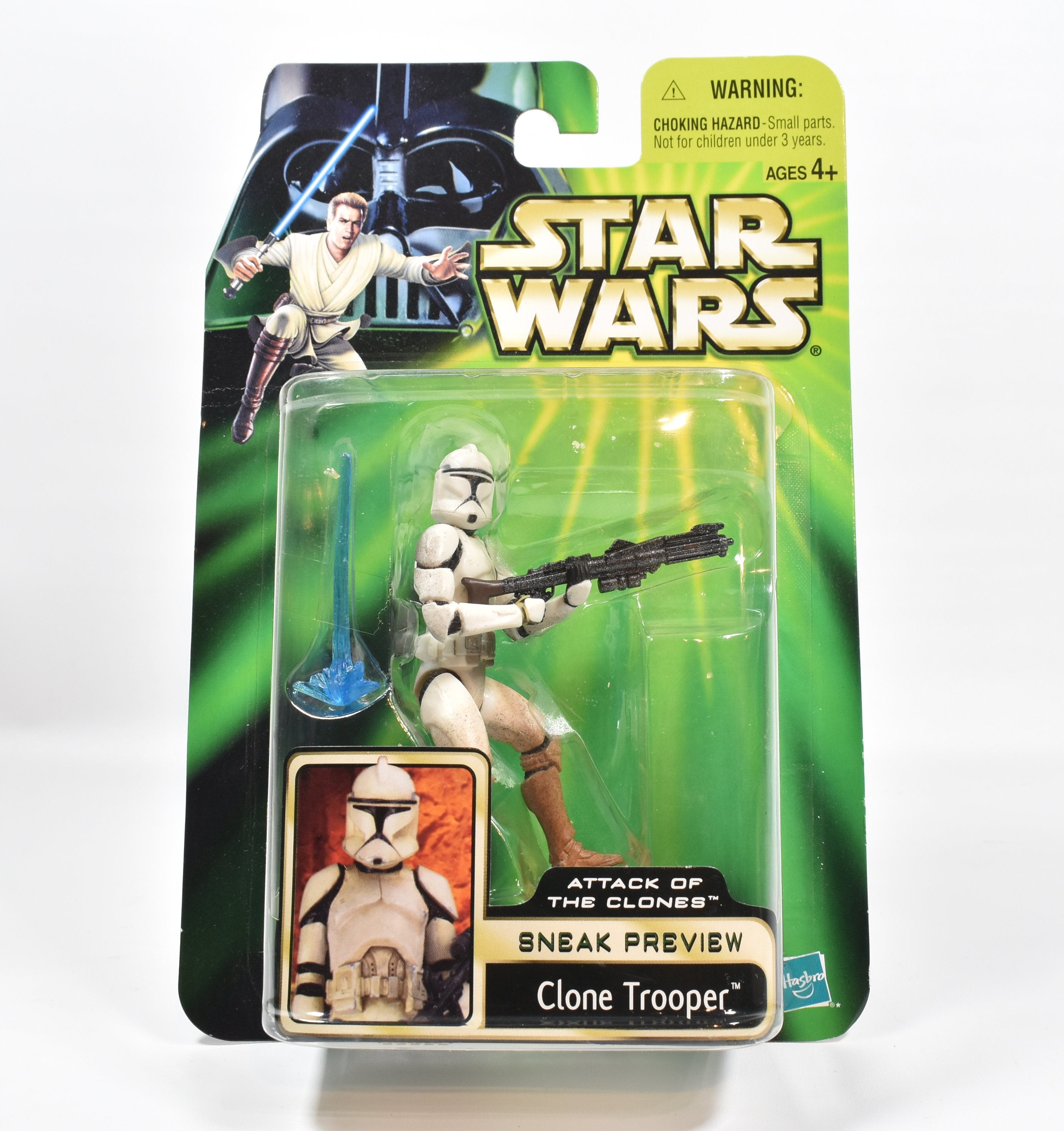 Star Wars Clone Trooper Sneak Preview Attack of the clones Action figure NEW