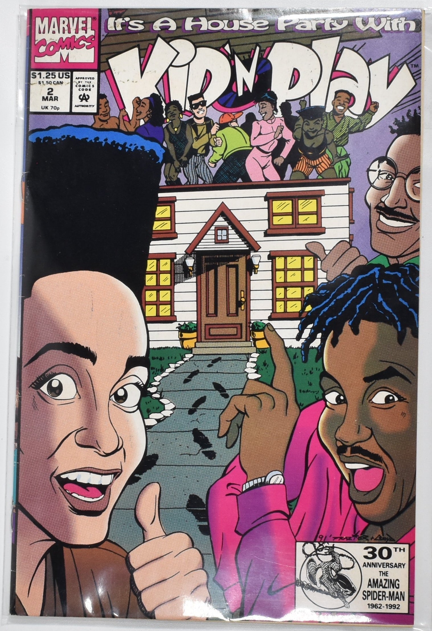 Kid N Play Comic Book Number 2 Marvel Comics Comic Book