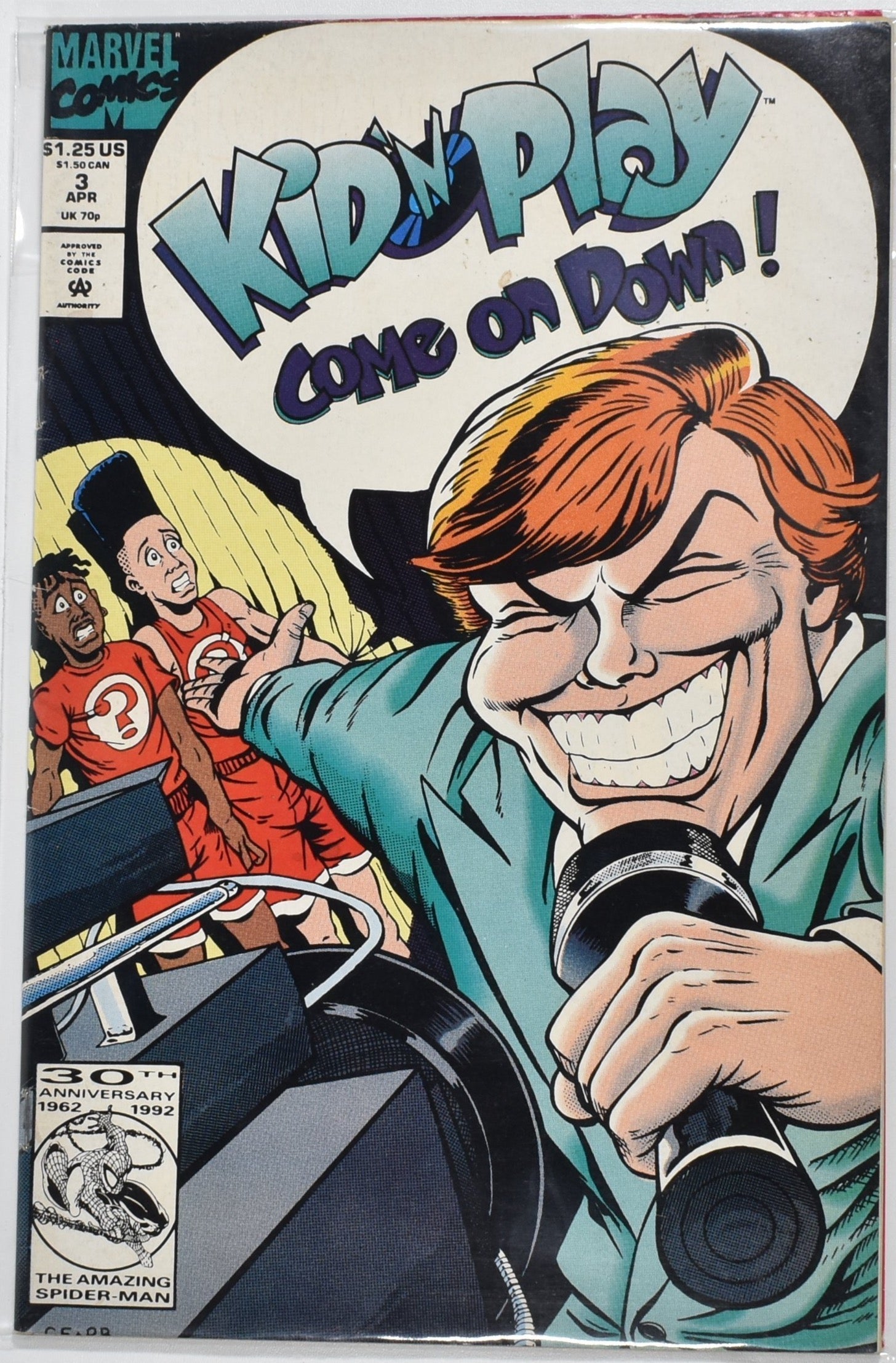 Kid N Play Comic Book Number 3 Marvel Comics Comic Book