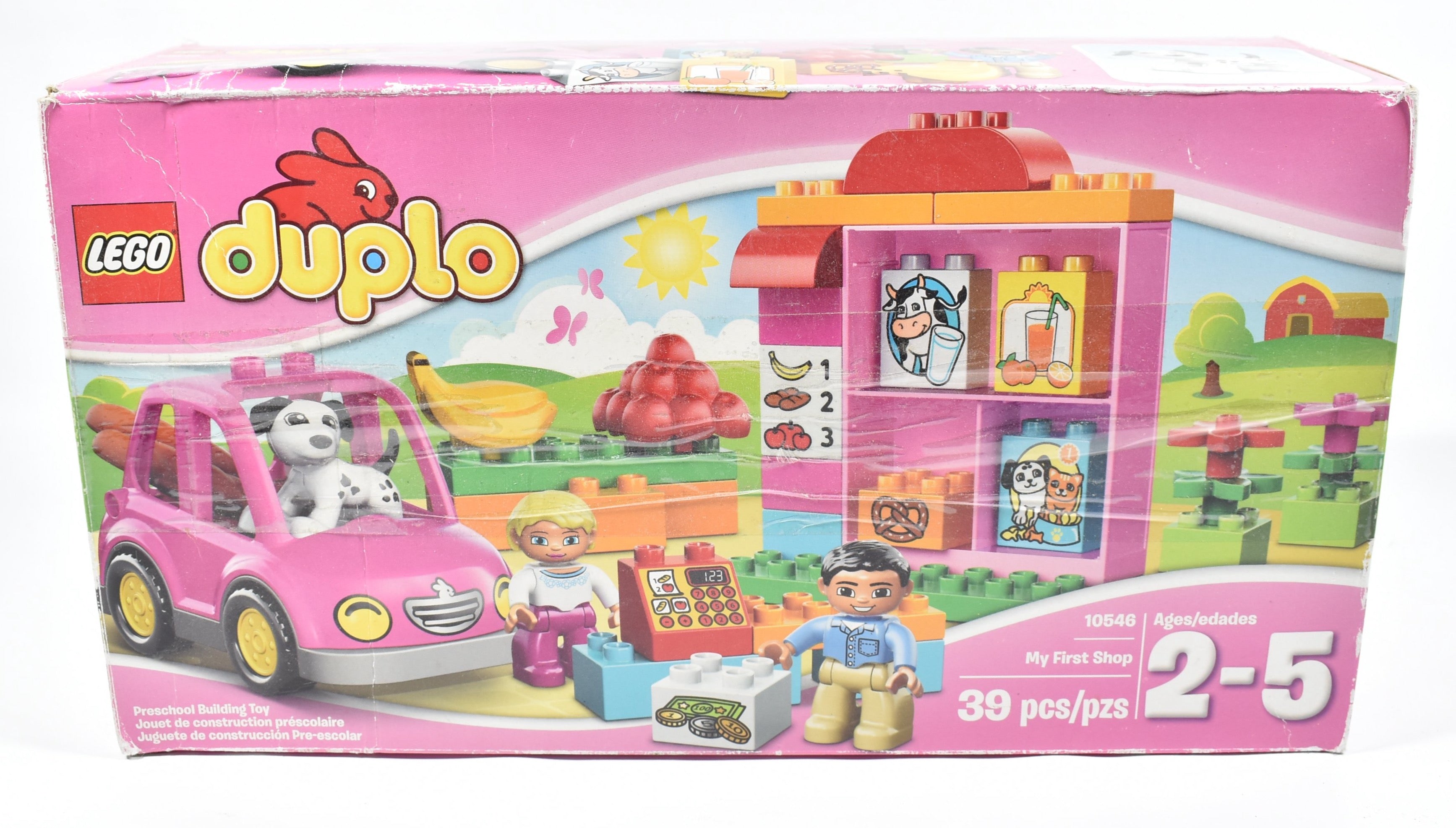 Lego Duplo My First Shop Lego Set 2-5 Years 10546 My First Shop Used Open Box Complete