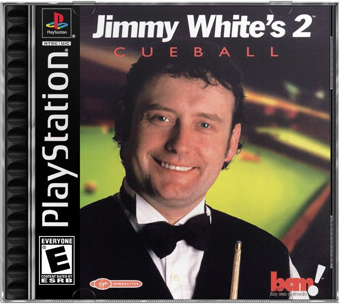 Jimmy White's 2 - Cueball PS1 Sony Playstation 1 Used Video Game