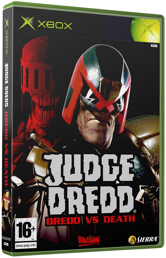 Judge Dredd - Dredd Vs. Death Used Microsoft XBOX Original Video Game
