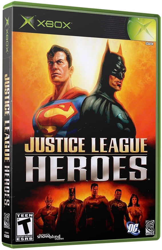 Justice League Heroes Used Microsoft XBOX Original Video Game