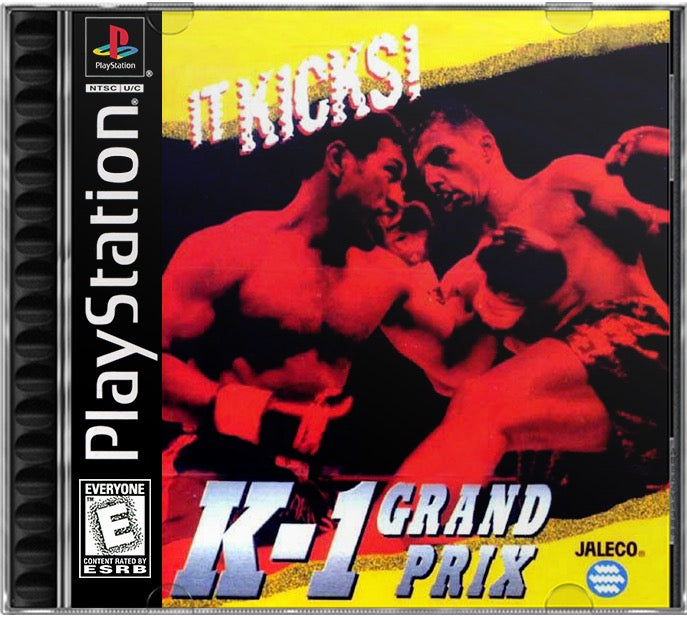 K-1 Grand Prix PS1 Sony Playstation 1 Used Video Game