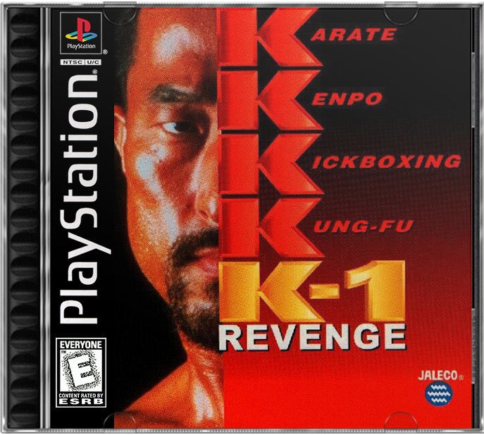 K-1 Revenge PS1 Sony Playstation 1 Used Video Game