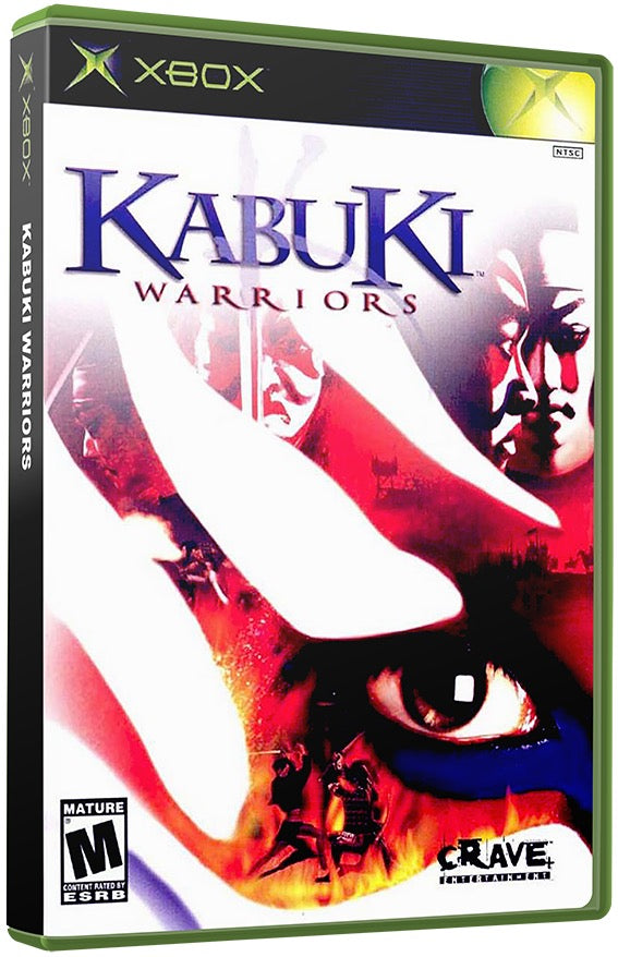Kabuki Warriors Used Microsoft XBOX Original Video Game