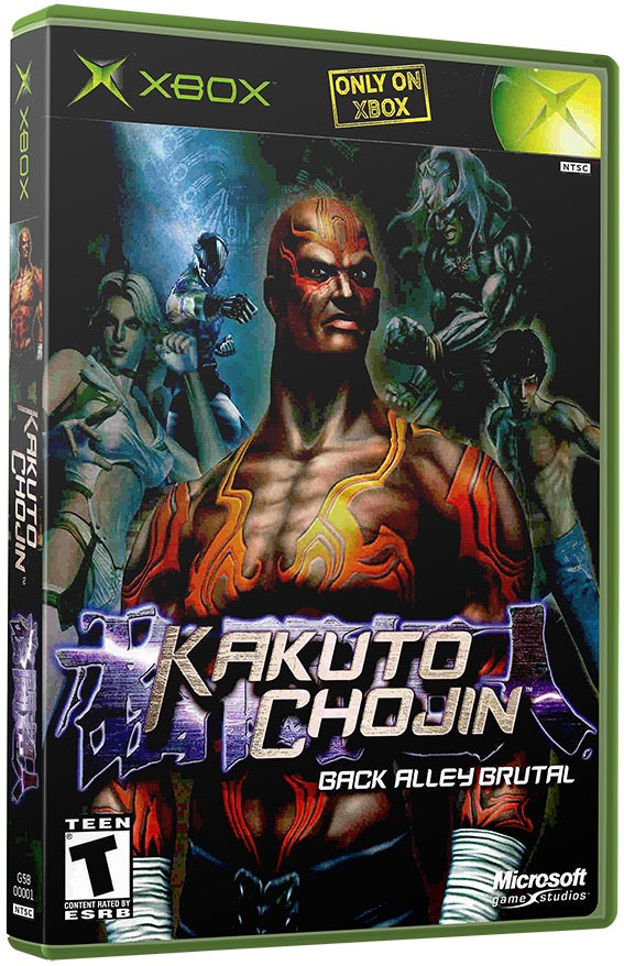 Kakuto Chojin Used Microsoft XBOX Original Video Game