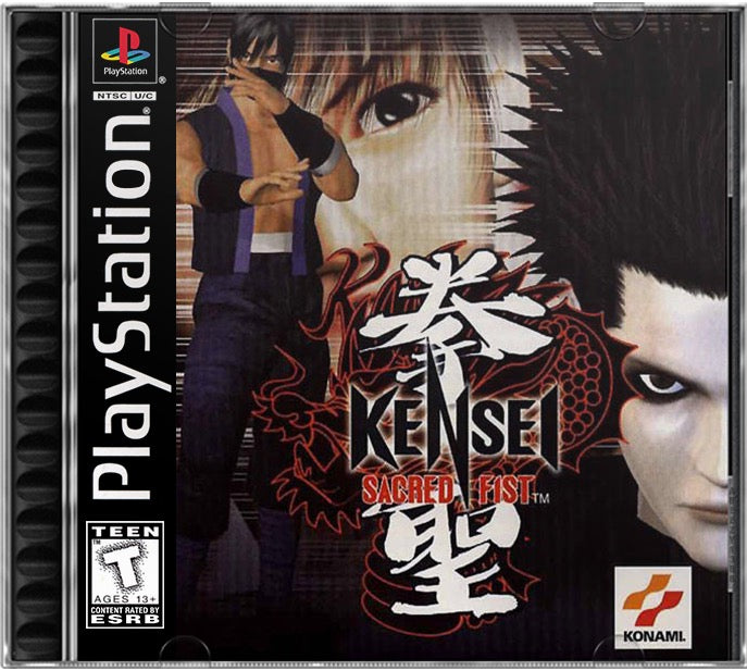 Kensei - Sacred Fist PS1 Sony Playstation 1 Used Video Game