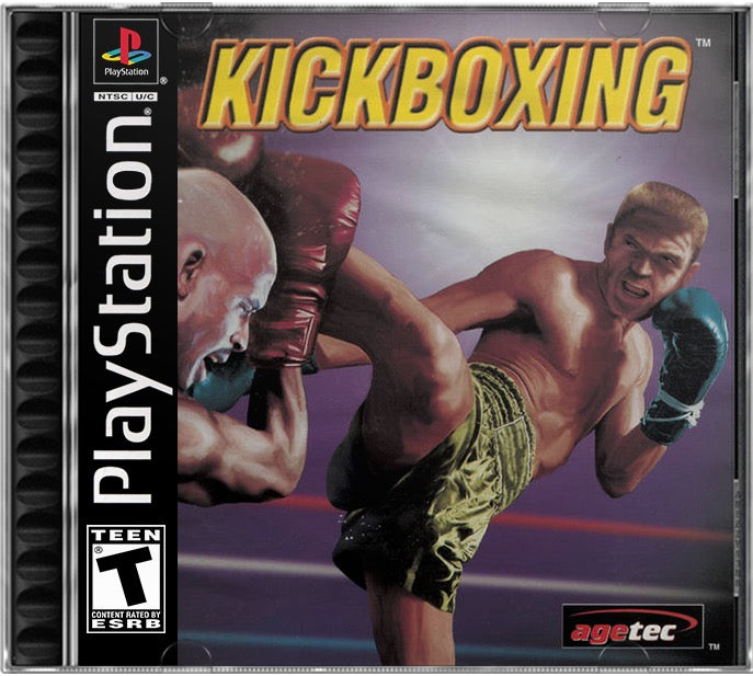 Kickboxing PS1 Sony Playstation 1 Used Video Game