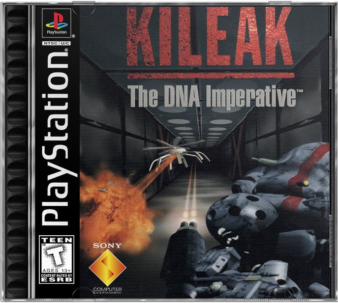 Kileak - The DNA Imperative PS1 Sony Playstation 1 Used Video Game