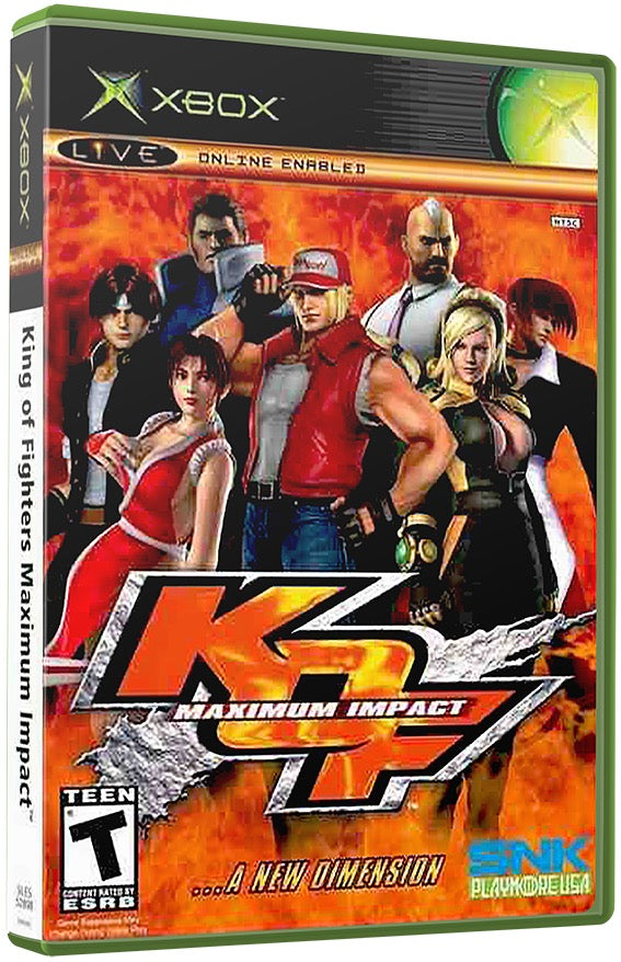 King of Fighters, The - Maximum Impact Maniax Used Microsoft XBOX Original Video Game