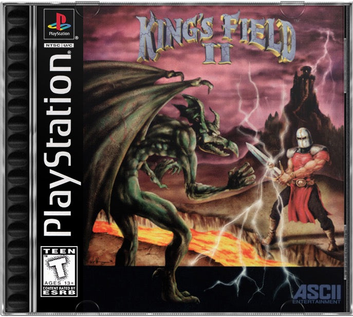 King's Field II PS1 Sony Playstation 1 Used Video Game