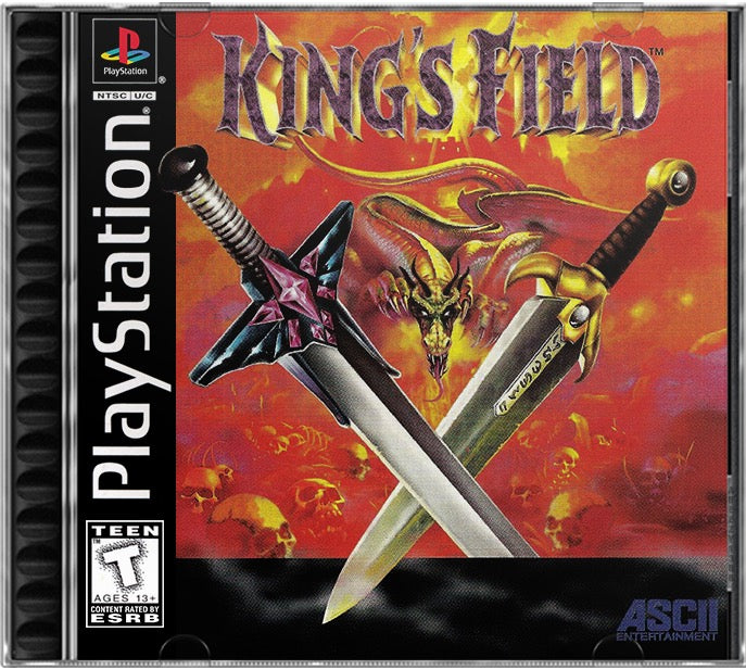 King's Field PS1 Sony Playstation 1 Used Video Game