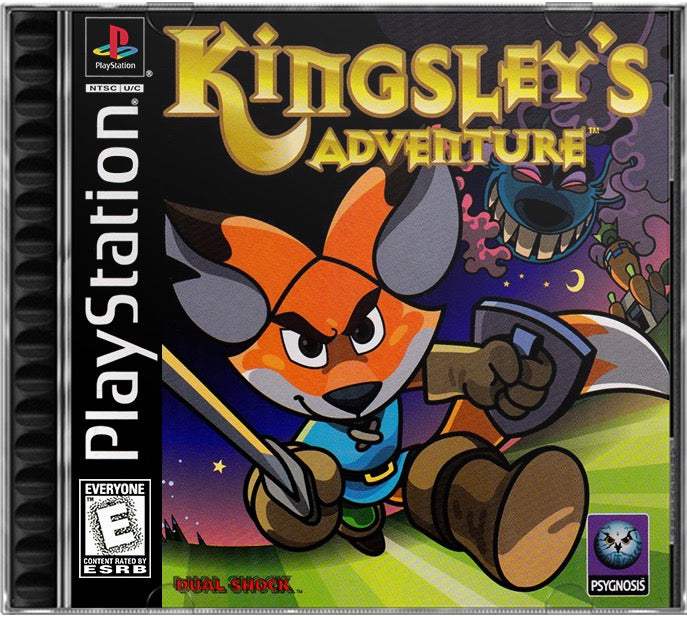 Kingsley's Adventure PS1 Sony Playstation 1 Used Video Game