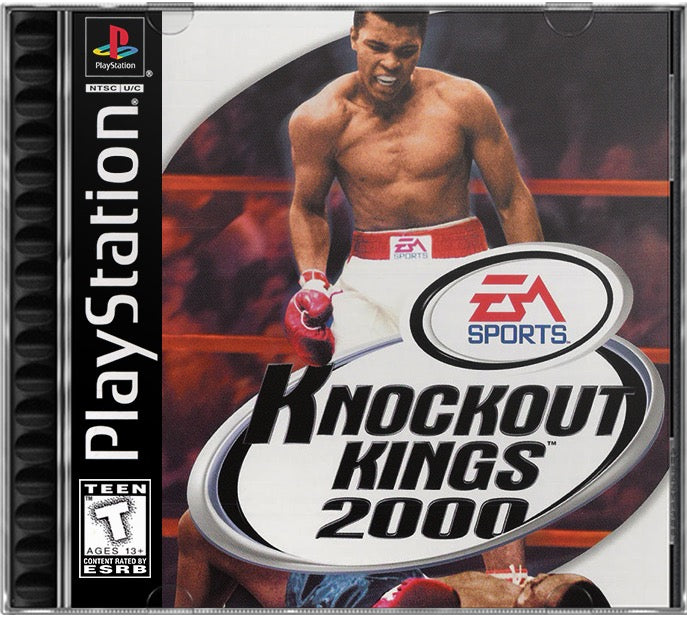 Knockout Kings 2000 PS1 Sony Playstation 1 Used Video Game