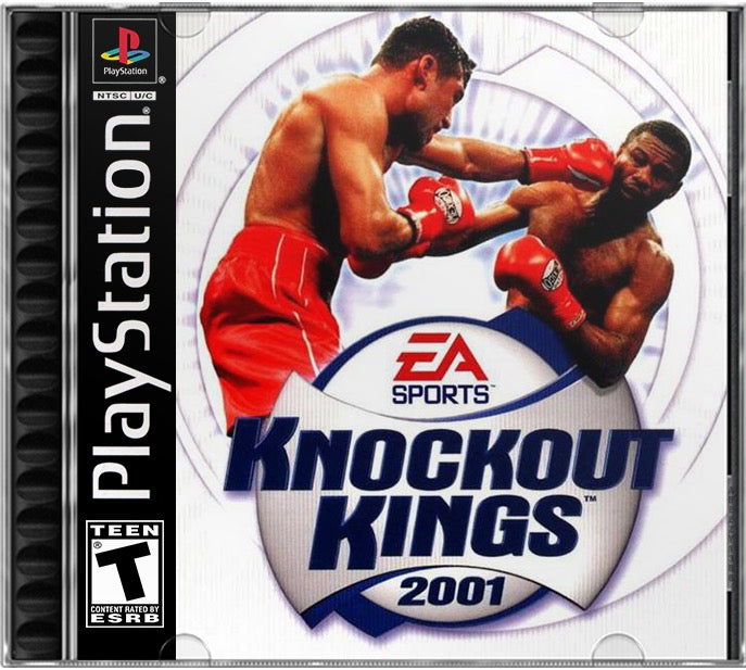 Knockout Kings 2001 PS1 Sony Playstation 1 Used Video Game