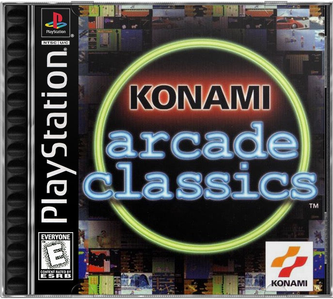 Konami Arcade Classics PS1 Sony Playstation 1 Used Video Game