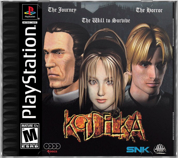 Koudelka PS1 Sony Playstation 1 Used Video Game