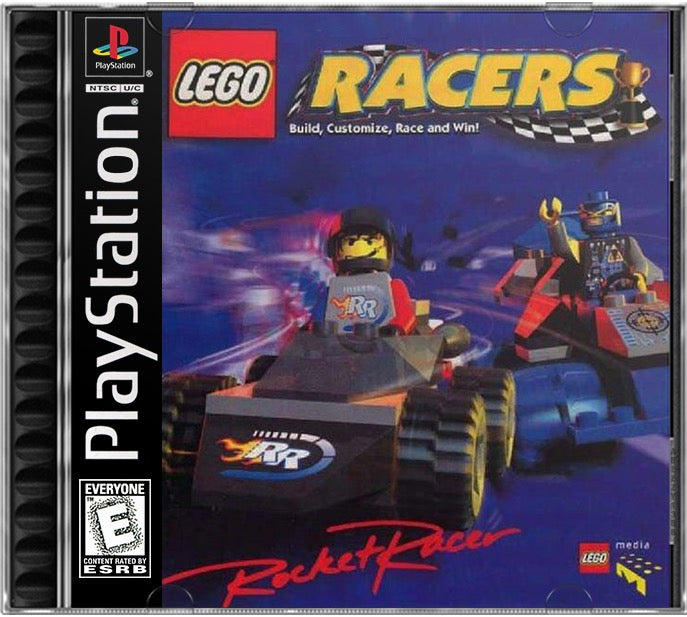 LEGO Racers PS1 Sony Playstation 1 Used Video Game
