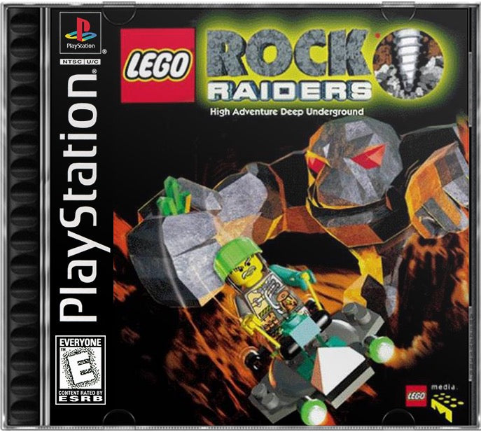 LEGO Rock Raiders PS1 Sony Playstation 1 Used Video Game