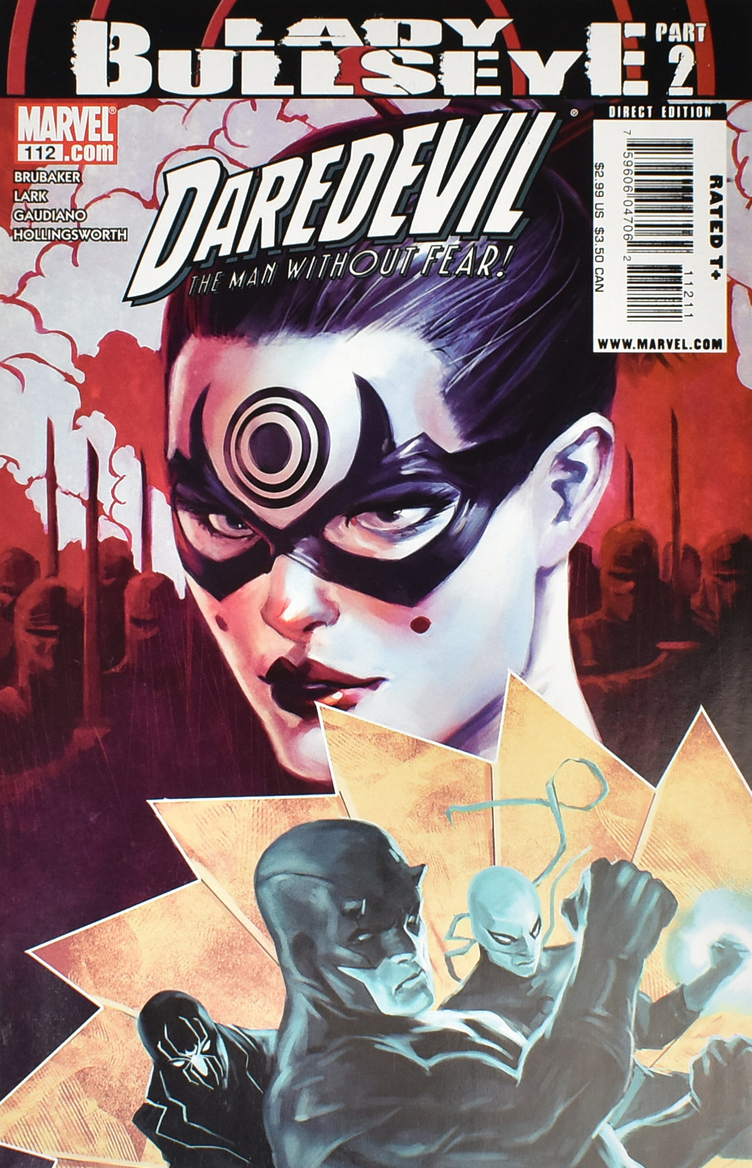 Daredevil The Man Without Fear Part 2 112 Lady Bullseye Marvel