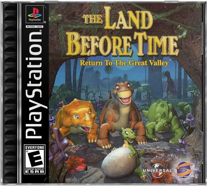 Land Before Time, The - Return to the Great Valley PS1 Sony Playstation 1 Used Video Game