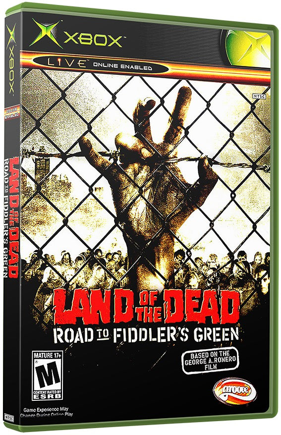 Land of the Dead - Road to Fiddler's Green Used Microsoft XBOX Original Video Game