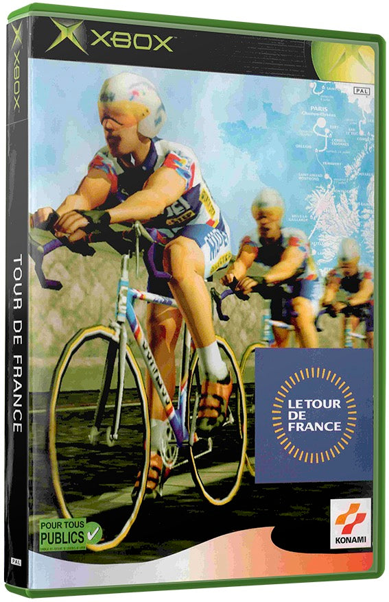 Le Tour de France Used Microsoft XBOX Original Video Game