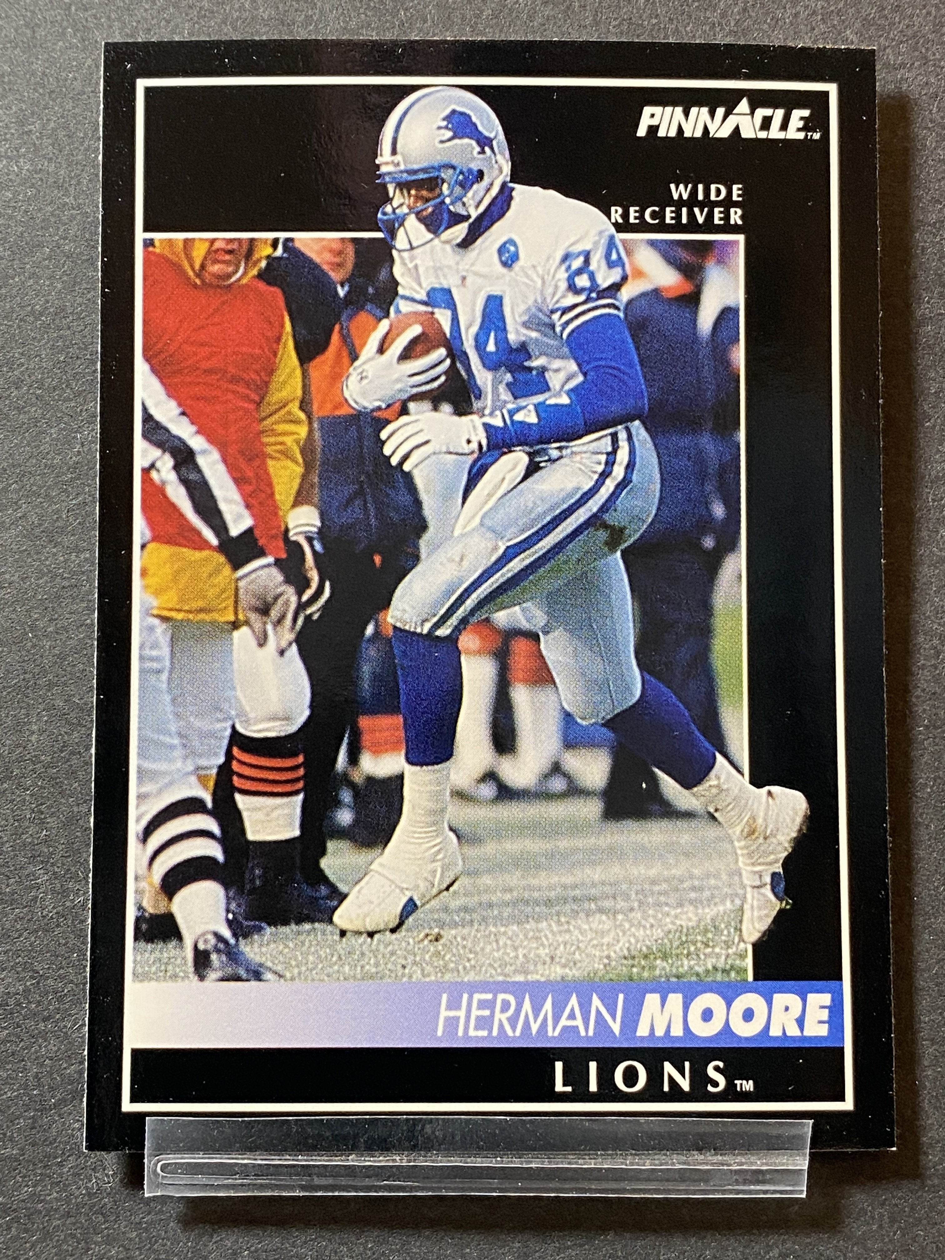 Herman Moore 181 1992 Pinnacle Football Card Detroit Lions