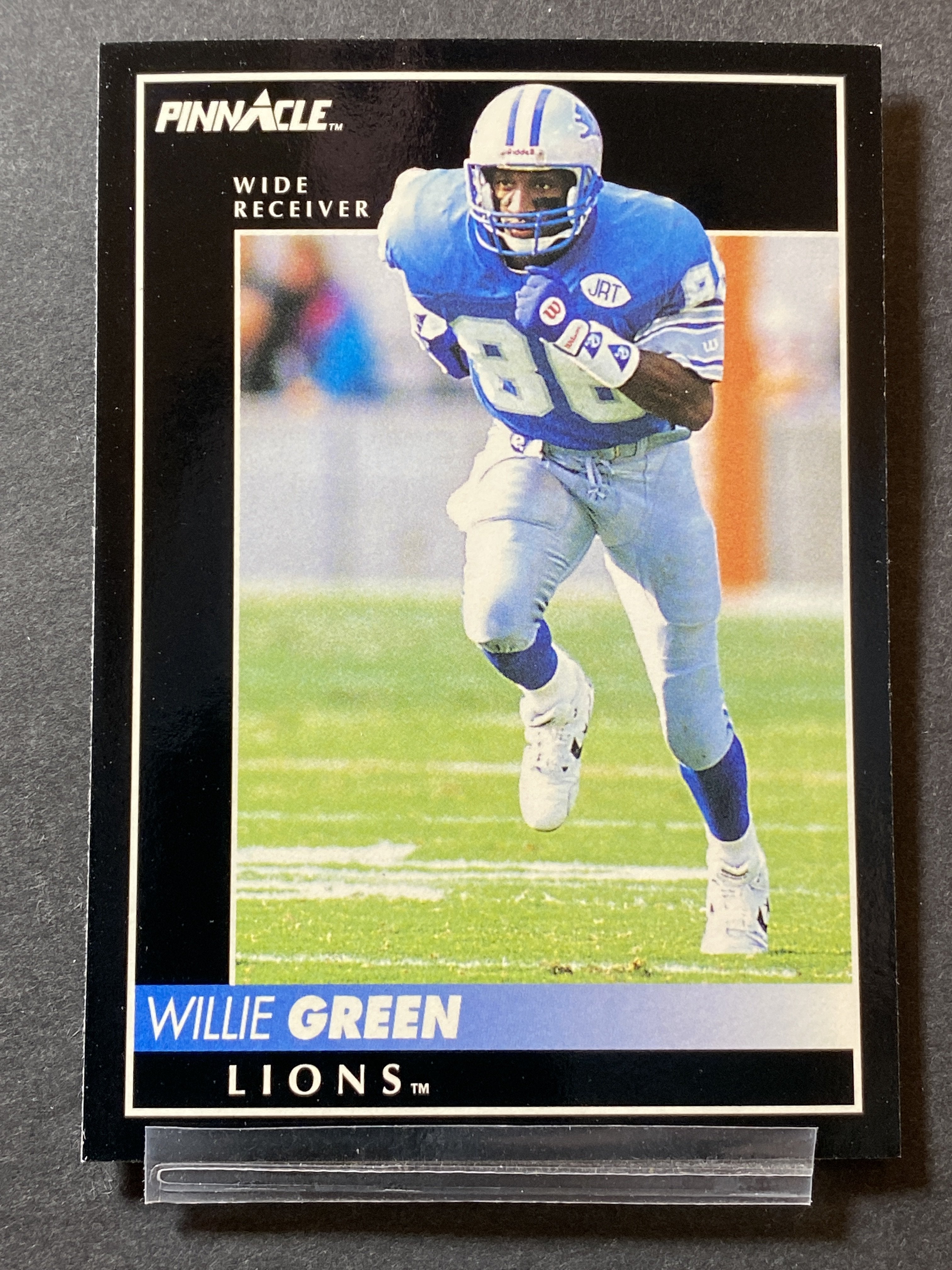 Willie Green 305 1992 Pinnacle Football Card Detroit Lions