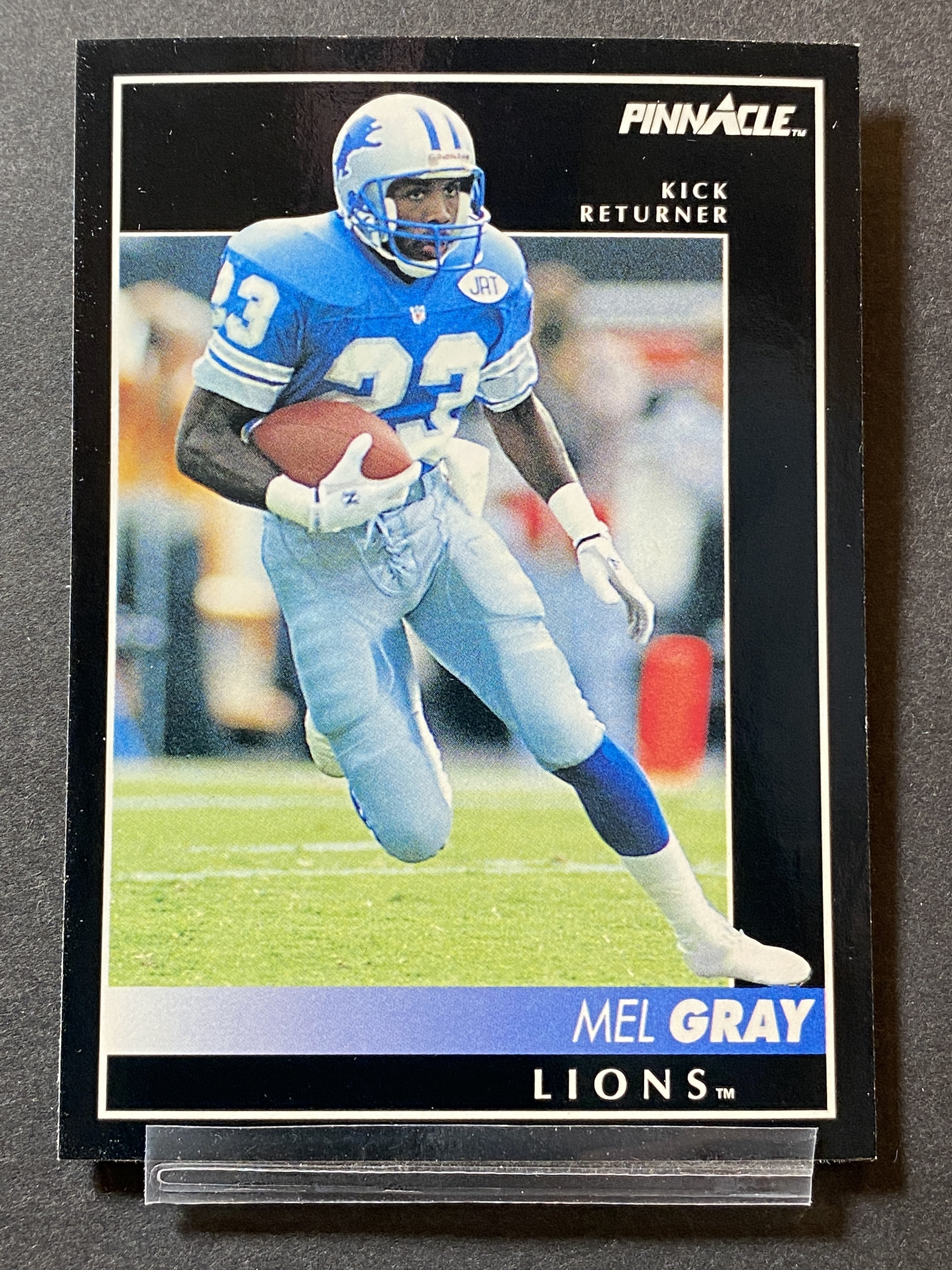 Mel Gray 56 1992 Pinnacle Football Card Detroit Lions