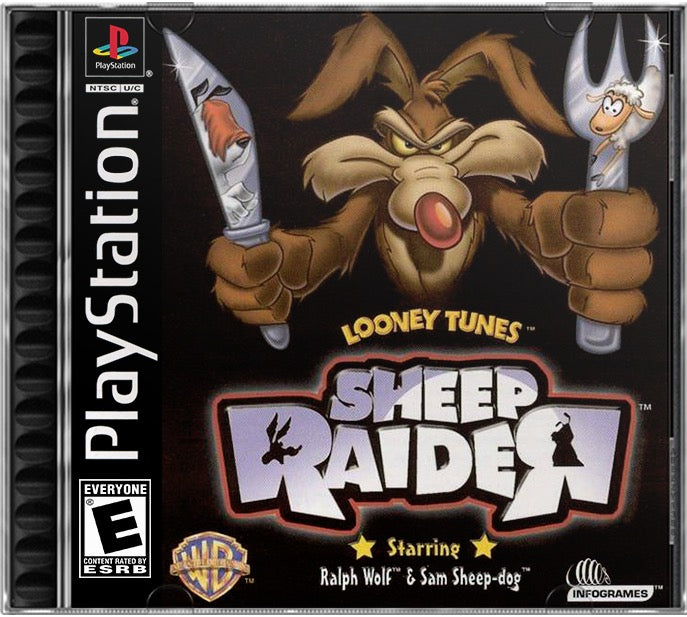 Looney Tunes - Sheep Raider PS1 Sony Playstation 1 Used Video Game
