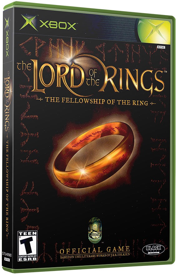 Lord of the Rings, The - The Fellowship of the Ring Used Microsoft XBOX Original Video Game
