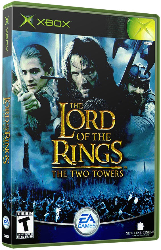 Lord of the Rings, The - The Two Towers Used Microsoft XBOX Original Video Game