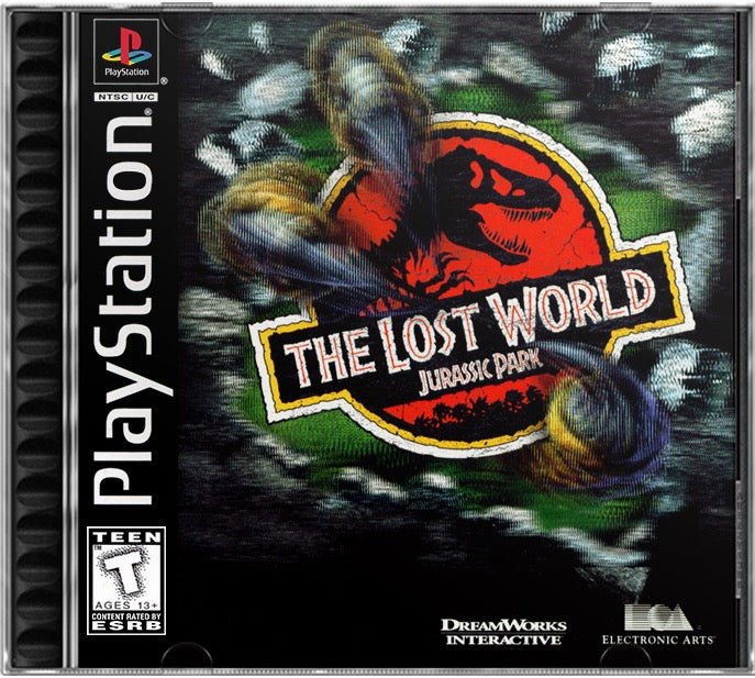 Lost World, The - Jurassic Park PS1 Sony Playstation 1 Used Video Game