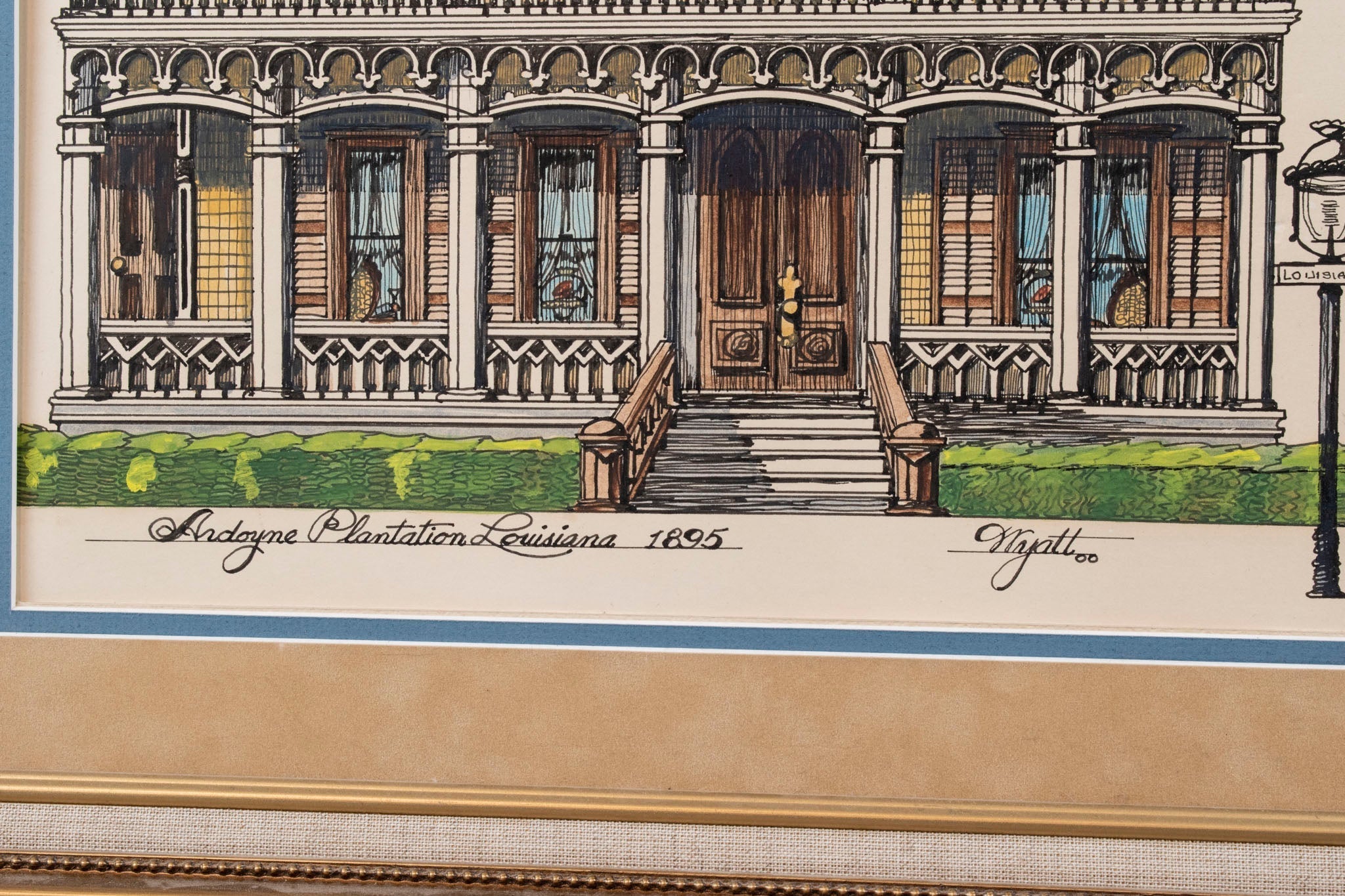 Ardoyme Plantation Louisiana 1895