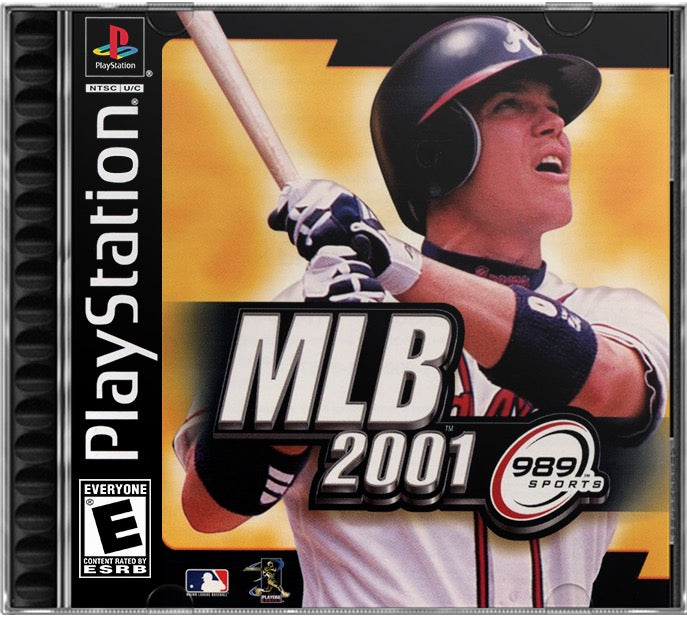 MLB 2001 PS1 Sony Playstation 1 Used Video Game