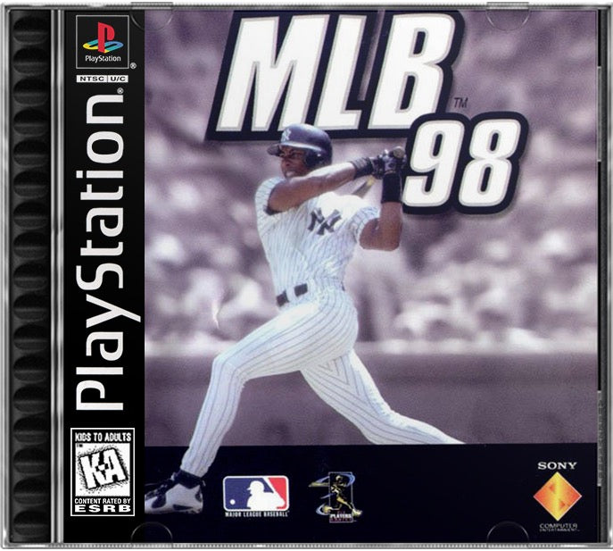 MLB 98 PS1 Sony Playstation 1 Used Video Game