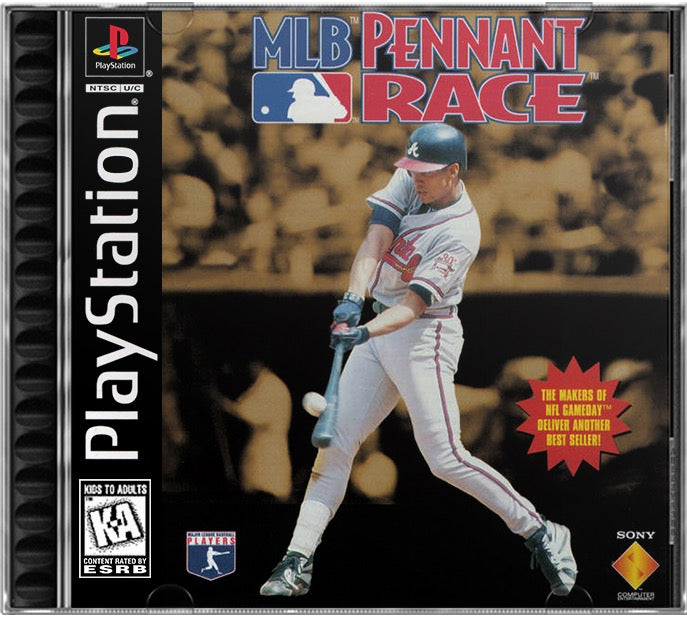 MLB Pennant Race PS1 Sony Playstation 1 Used Video Game