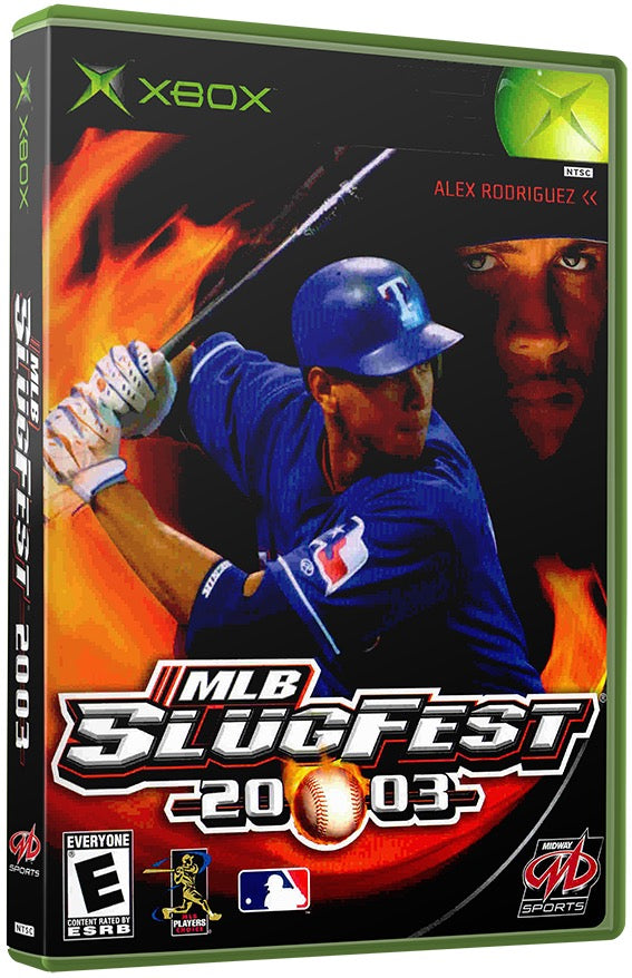 MLB Slugfest 2003 Used Microsoft XBOX Original Video Game