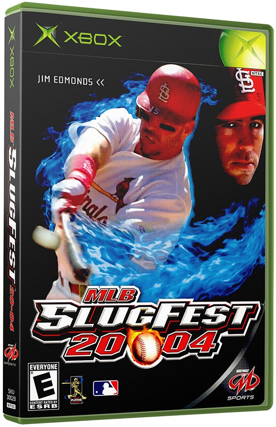 MLB Slugfest 2004 Used Microsoft XBOX Original Video Game