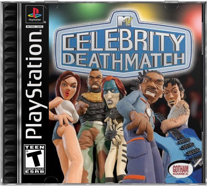 MTV Celebrity Deathmatch PS1 Sony Playstation 1 Used Video Game