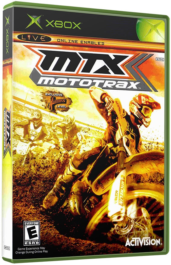 MTX Mototrax Used Microsoft XBOX Original Video Game