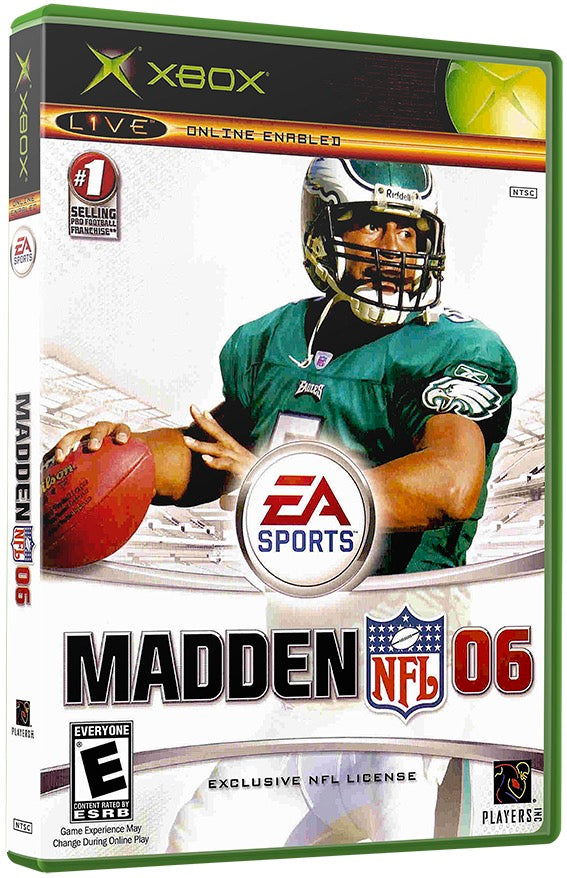 Madden NFL 06 Used Microsoft XBOX Original Video Game