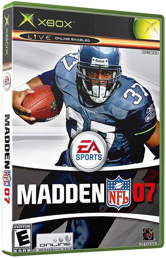 Madden NFL 07 Used Microsoft XBOX Original Video Game