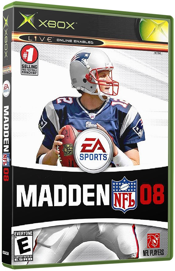 Madden NFL 08 Used Microsoft XBOX Original Video Game