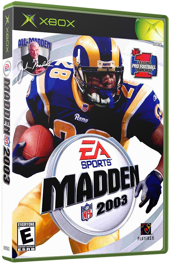 Madden NFL 2003 Used Microsoft XBOX Original Video Game
