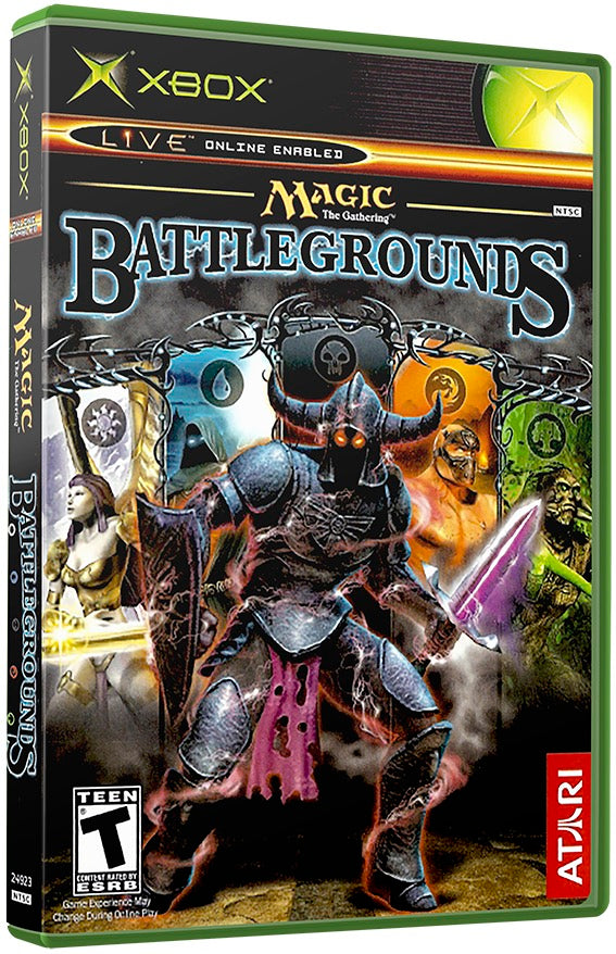 Magic the Gathering - Battlegrounds Used Microsoft XBOX Original Video Game