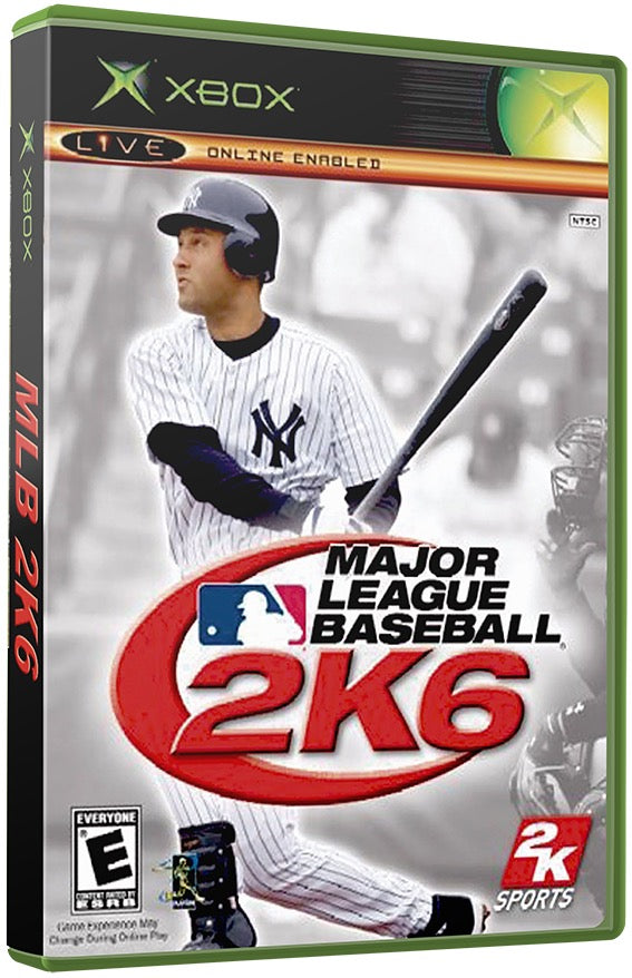 Major League Baseball 2k6 Used Microsoft XBOX Original Video Game