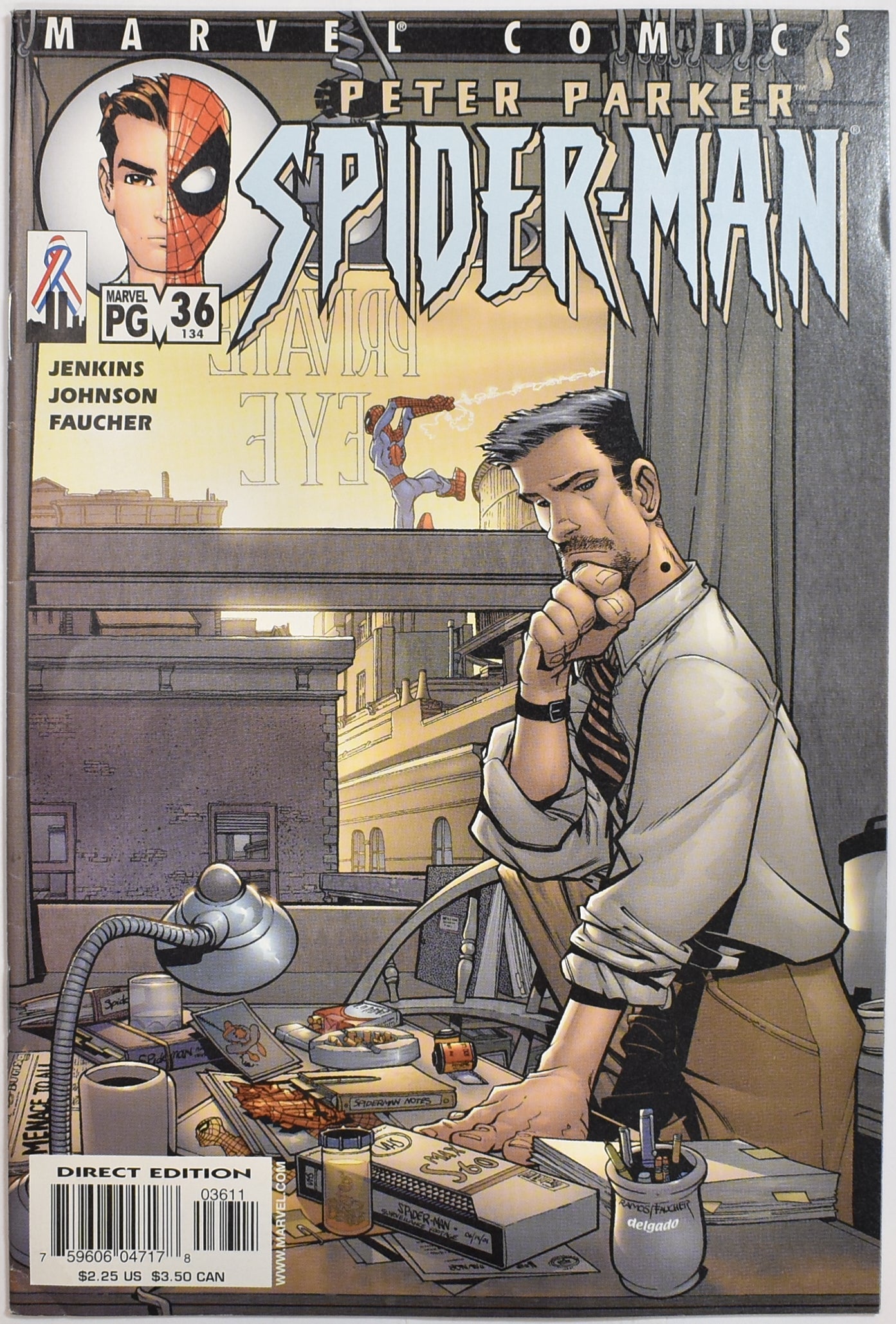 Peter Parker Spider Man 36 Comic Book Marvel Comics